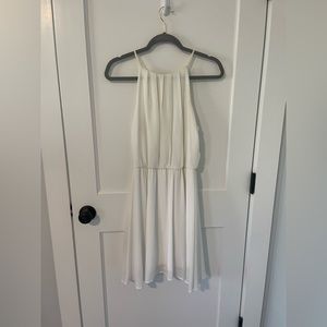 White cocktail dress